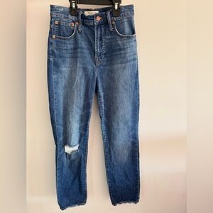 Madewell Perfect Vintage Crop Jean Size 24
